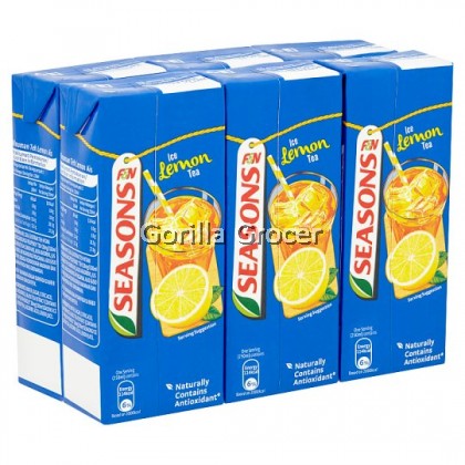 Seasons Ice Lemon Tea - 6 x 250ml 